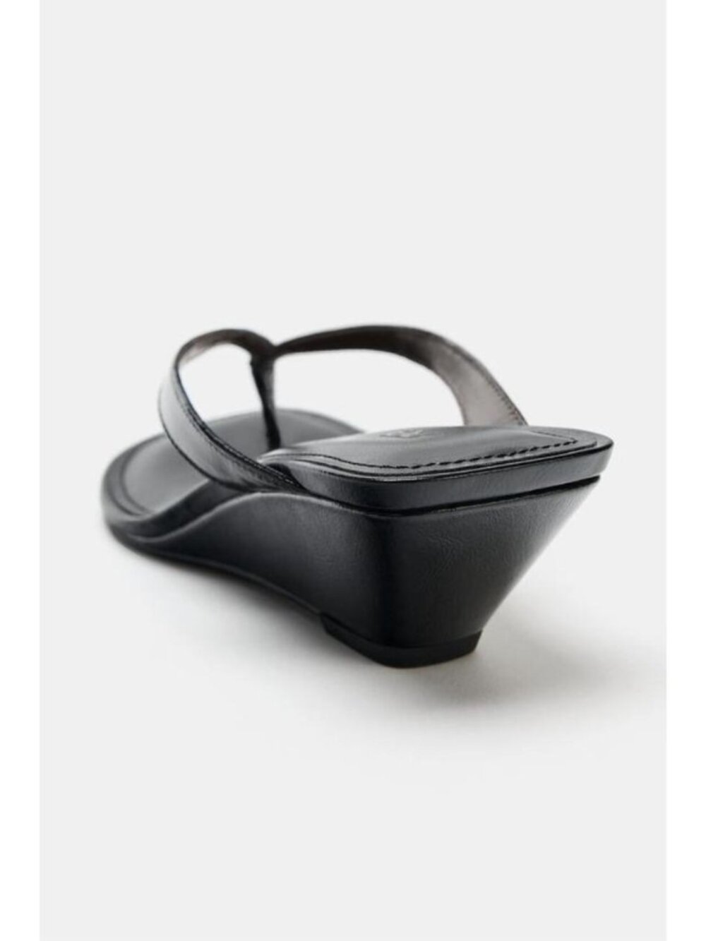 ZARA LEATHER WEDGE SANDALS 1317/810/800 - Picture 5 of 5